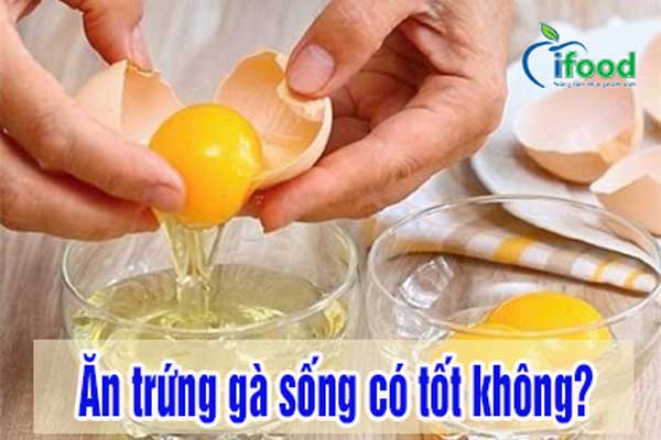 ăn trứng gà sống có tốt không